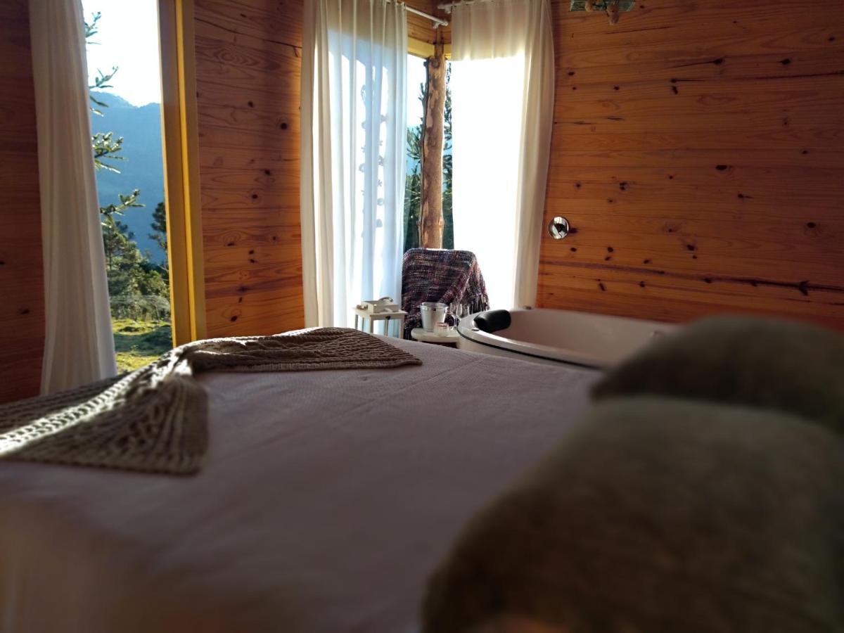 Cabana Refúgio - Pousada Colina dos Ventos Urubici Exterior foto