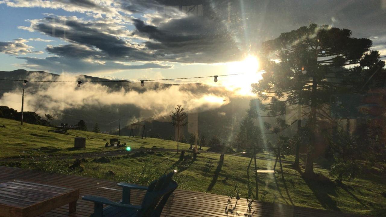 Cabana Refúgio - Pousada Colina dos Ventos Urubici Exterior foto