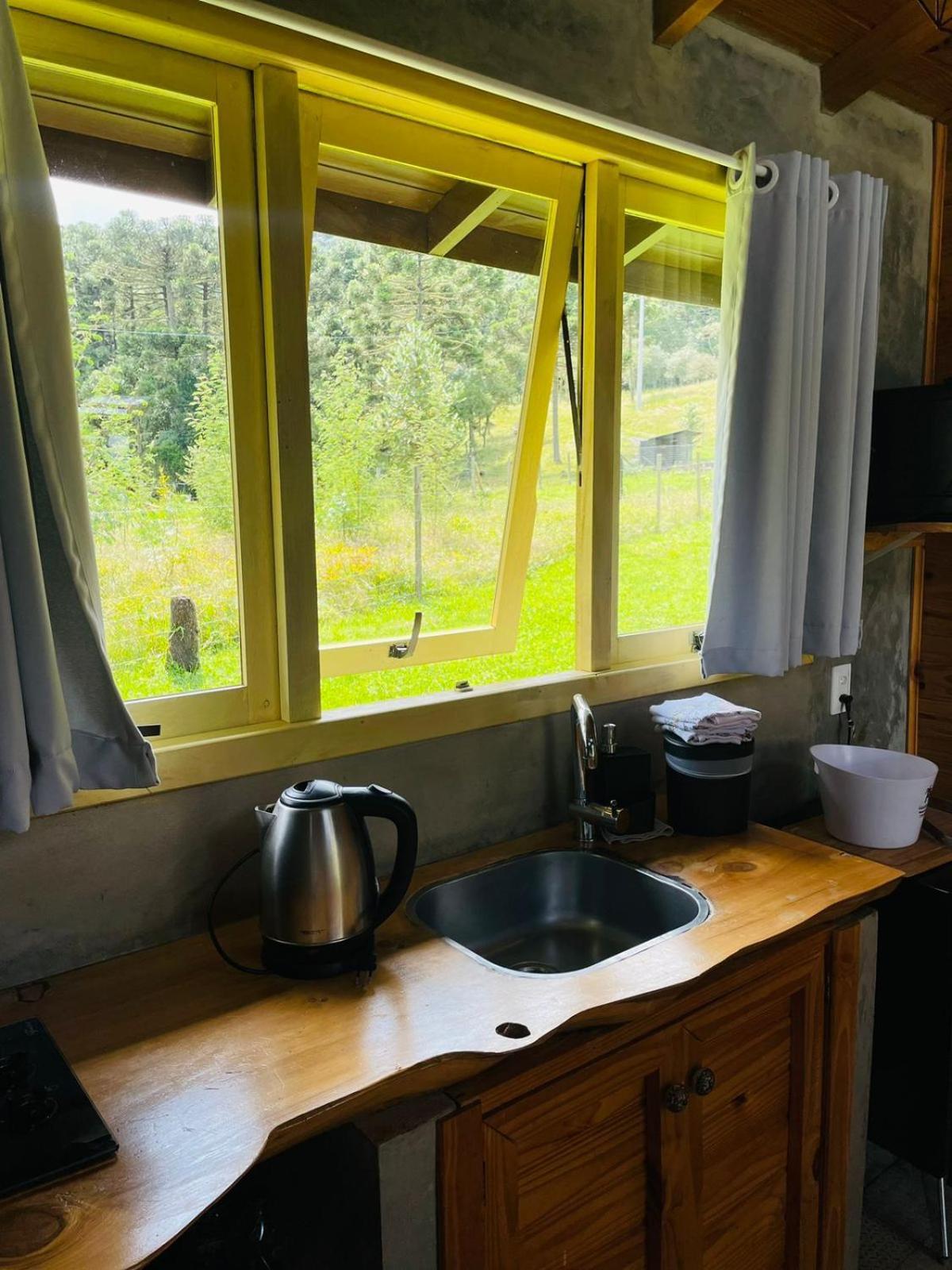 Cabana Refúgio - Pousada Colina dos Ventos Urubici Exterior foto