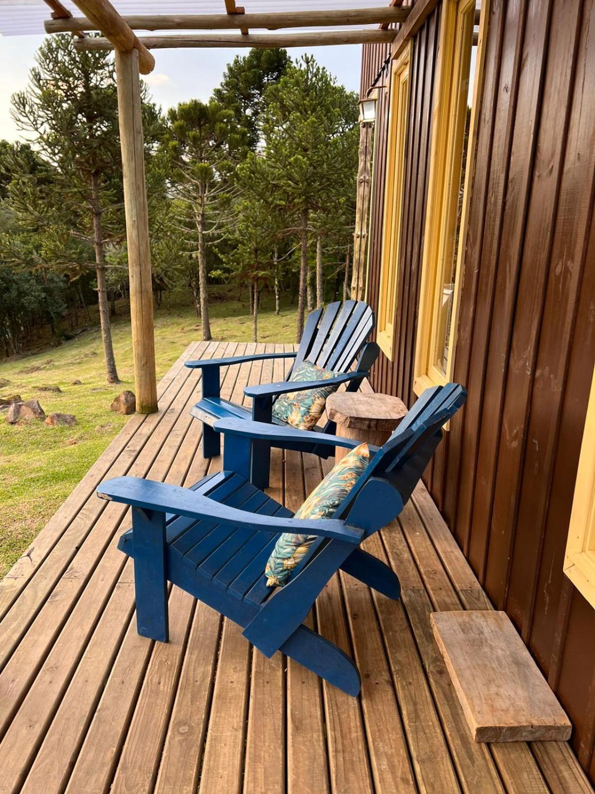 Cabana Refúgio - Pousada Colina dos Ventos Urubici Exterior foto